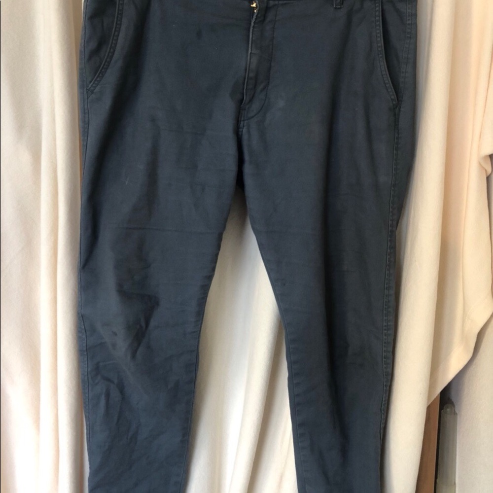 Used Light Blue 34 X 32 Levi tapper jeans